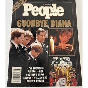 People Magazine September 22, 1997 – Goodbye Princess Diana Memorial Issue